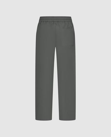  URBAN REVIVO - Quần nam ống đứng lưng thun phối dây rút 