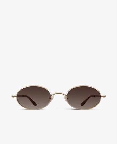  MUJOSH - Kính mát unisex gọng oval thời trang 