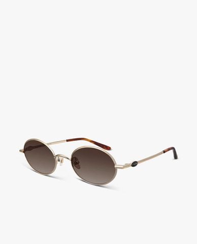  MUJOSH - Kính mát unisex gọng oval thời trang 