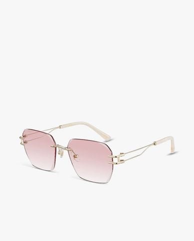  MUJOSH - Kính mát unisex gọng đa giác thời thượng 