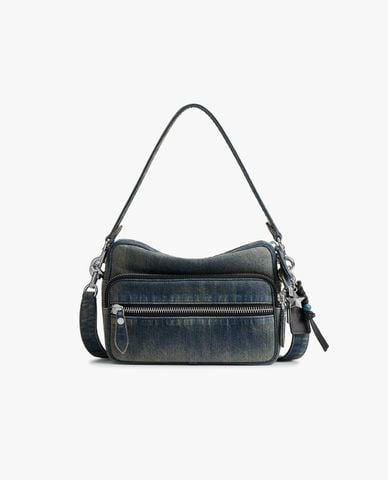 COACH - Túi đeo chéo nam Dakota In Cotton Denim With Charms 