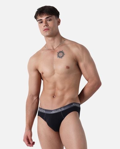  JBUSS - Quần lót nam dáng brieft cotton trơn 