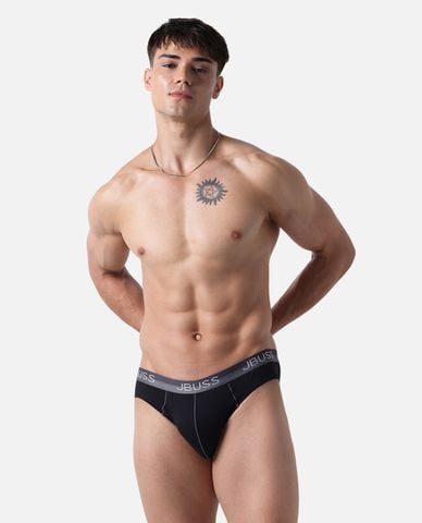  JBUSS - Quần lót nam dáng brieft cotton trơn 