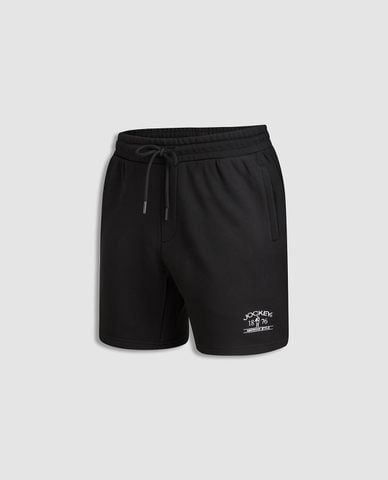  JOCKEY - Quần short nam lưng thun da cá thêu logo 