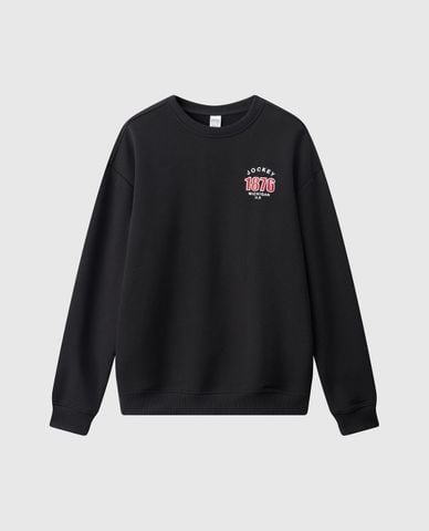  JOCKEY - Áo sweater unisex cổ tròn cotton cvc 