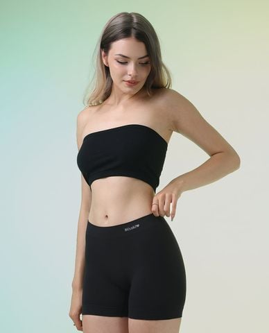  MISAKI - Quần lót boyshort nữ polyamide trơn 