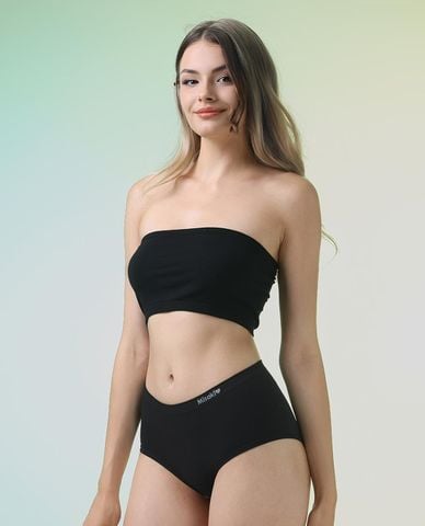  MISAKI - Quần lót nữ lưng cao polyamide trơn 