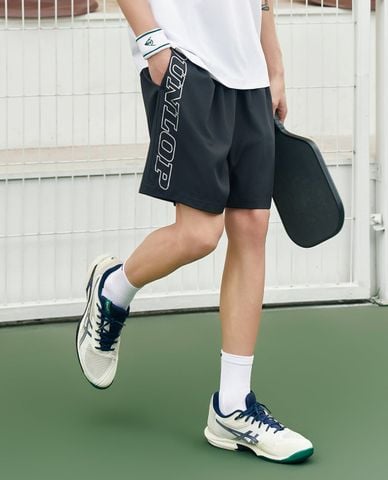  DUNLOP - Quần short thể thao nam ống rộng phối logo 