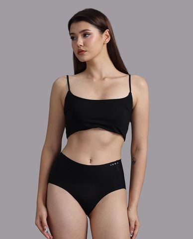  VERA - Quần lót nữ lưng cao nylon trơn 