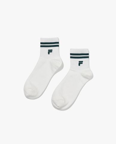  FILA - Vớ unisex cổ cao phối sọc 