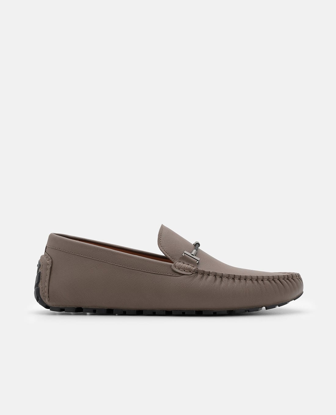 PEDRO - Giày lười nam mũi tròn Robert Leather