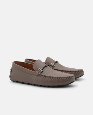  PEDRO - Giày lười nam mũi tròn Robert Leather 
