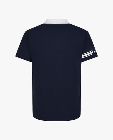  FILA - Áo polo unisex cổ bẻ tay ngắn Sorona 