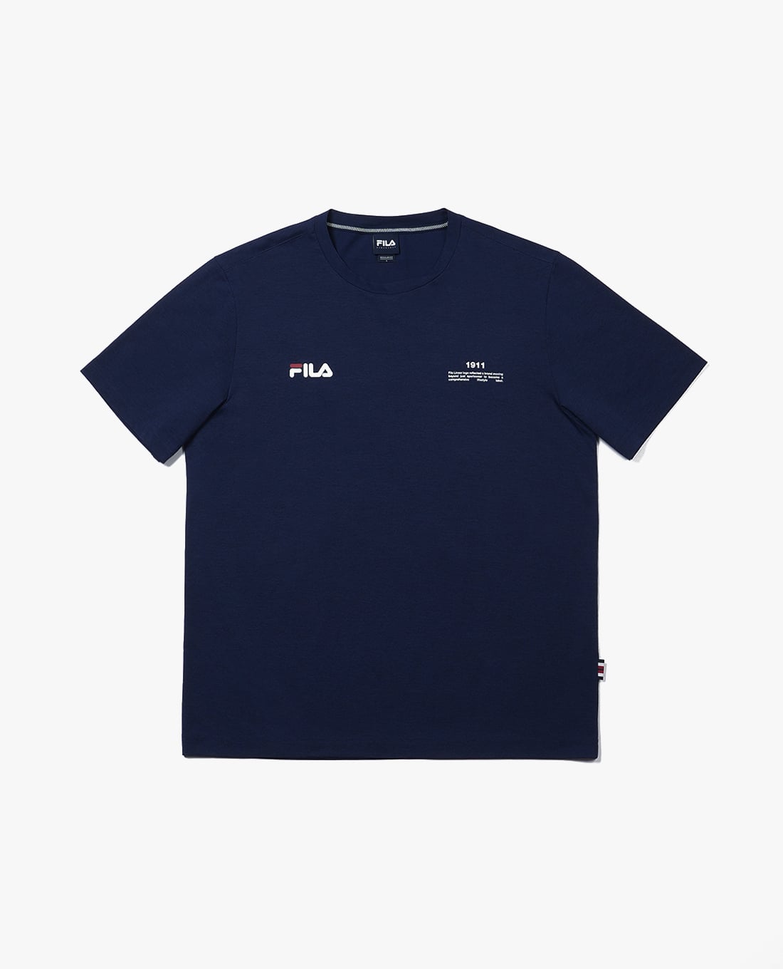 FILA - Áo thun unisex cổ tròn tay ngắn Graphic