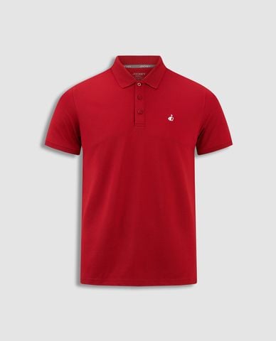  JOCKEY - Áo polo nam tay ngắn thêu logo Full Boy 