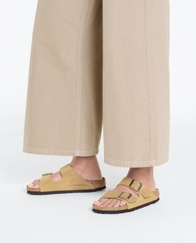  BIRKENSTOCK - Dép unisex quai ngang Arizona Suede 