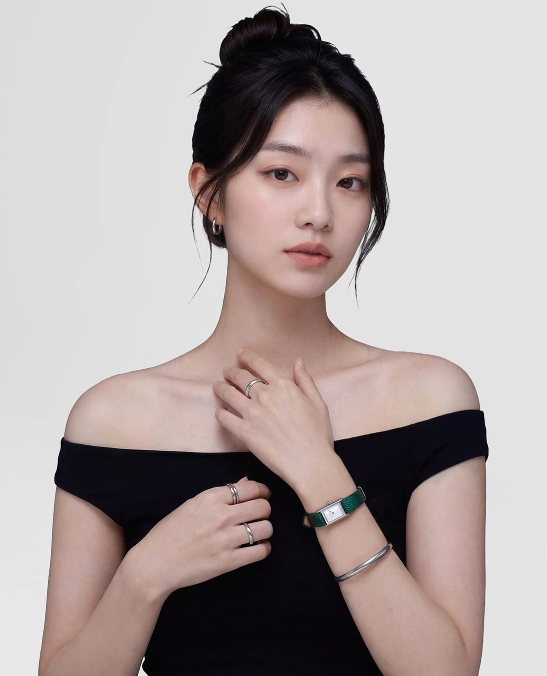 DANIEL WELLINGTON - Đồng hồ nữ Bound Mini Lizard 17mm