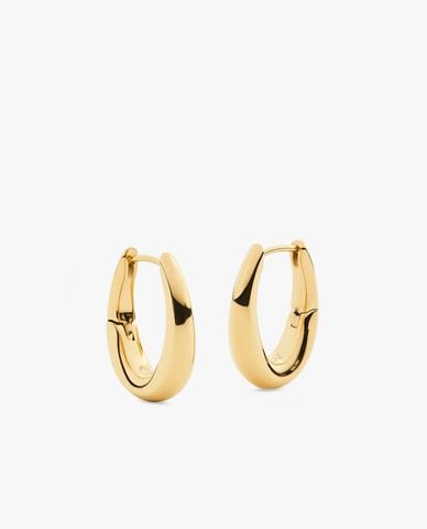  DANIEL WELLINGTON - Khuyên tai nữ dáng oval Flow 