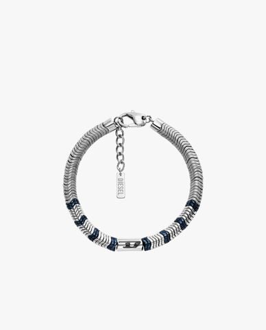  DIESEL - Vòng đeo tay nam phối logo chữ D 