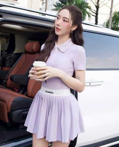  DEZUS - Áo polo nữ tay ngắn phom ôm Suzy 