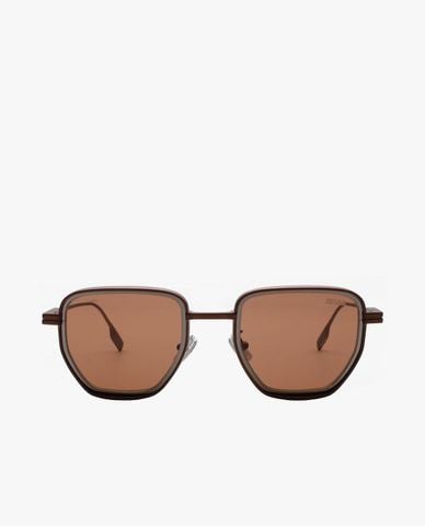  ZEGNA - Kính mát unisex gọng đa giác 