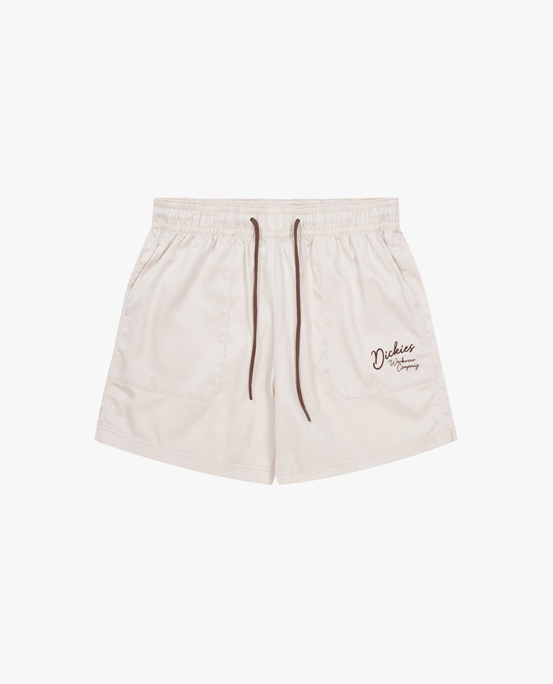 DICKIES - Quần short nữ ống rộng phối dây rút