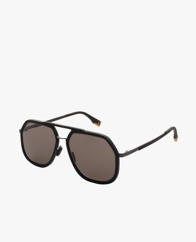  FENDI - Kính mát nam gọng phi công thời trang 