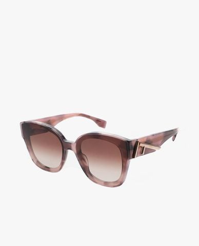  FENDI - Kính mát nữ gọng cánh bướm bản dày 