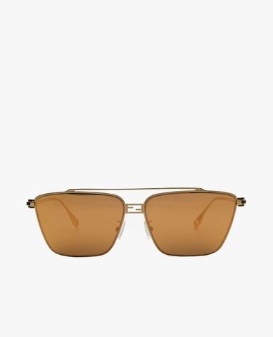  FENDI - Kính mát nữ gọng phi công hiện đại 