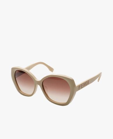  FENDI - Kính mát nữ gọng cánh bướm bản dày 