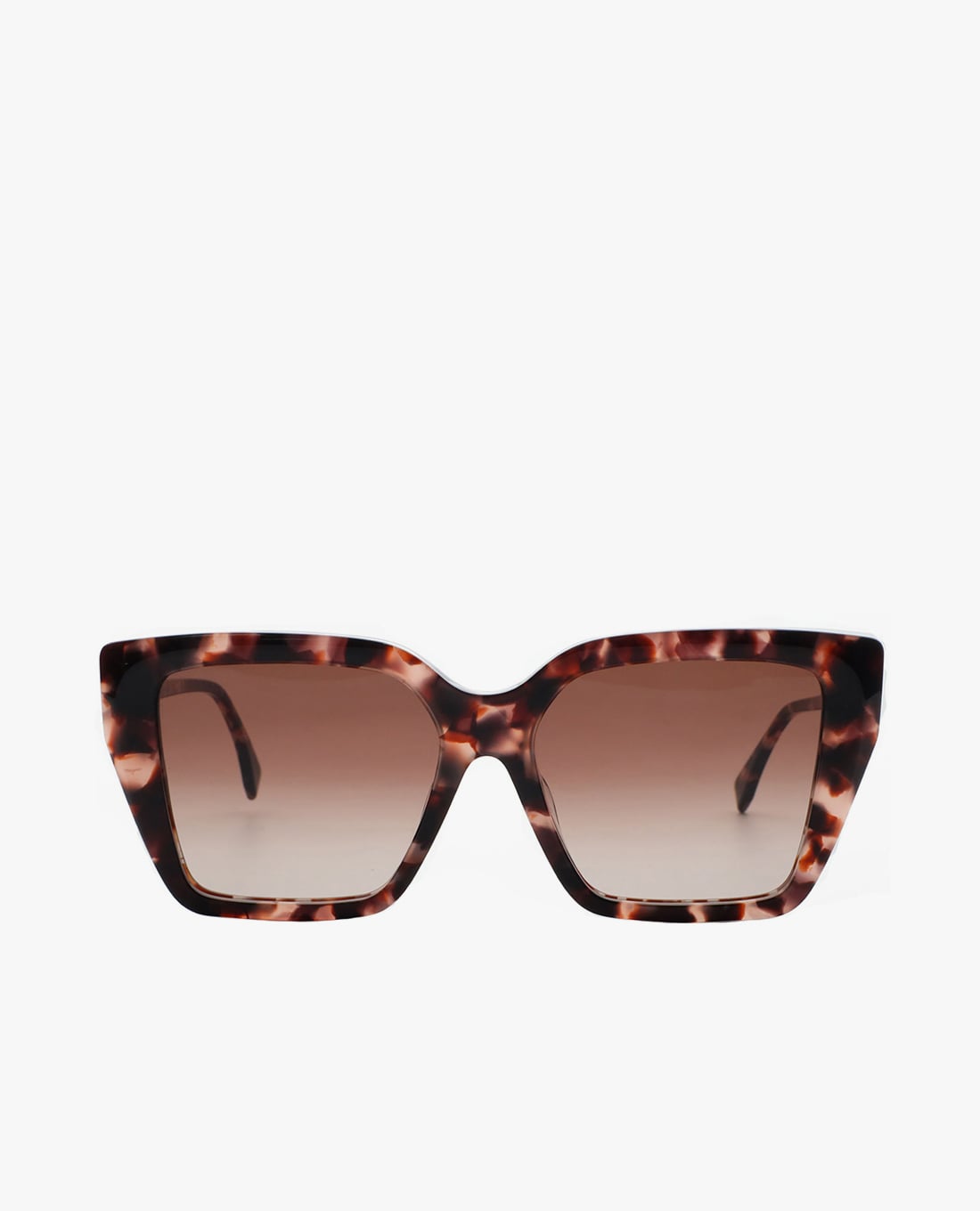 FENDI - Kính mát nữ gọng vuông bản dày