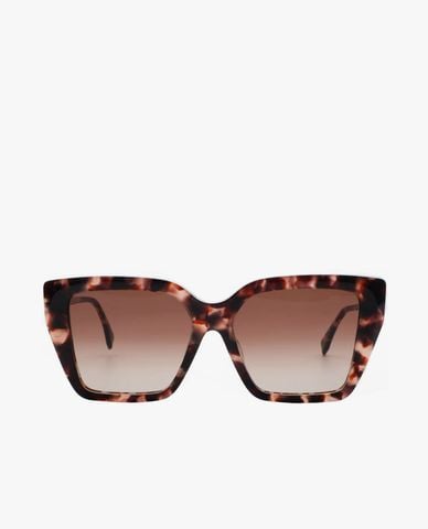  FENDI - Kính mát nữ gọng vuông bản dày 