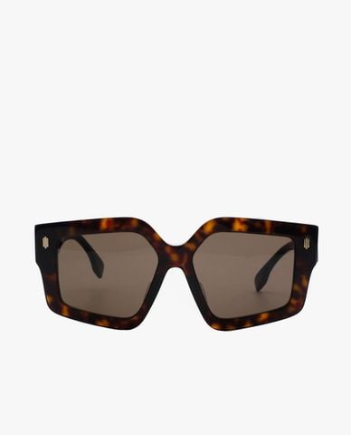  FENDI - Kính mát nữ gọng vuông bản dày 