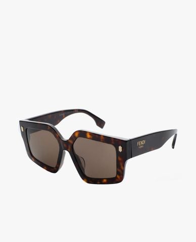  FENDI - Kính mát nữ gọng vuông bản dày 