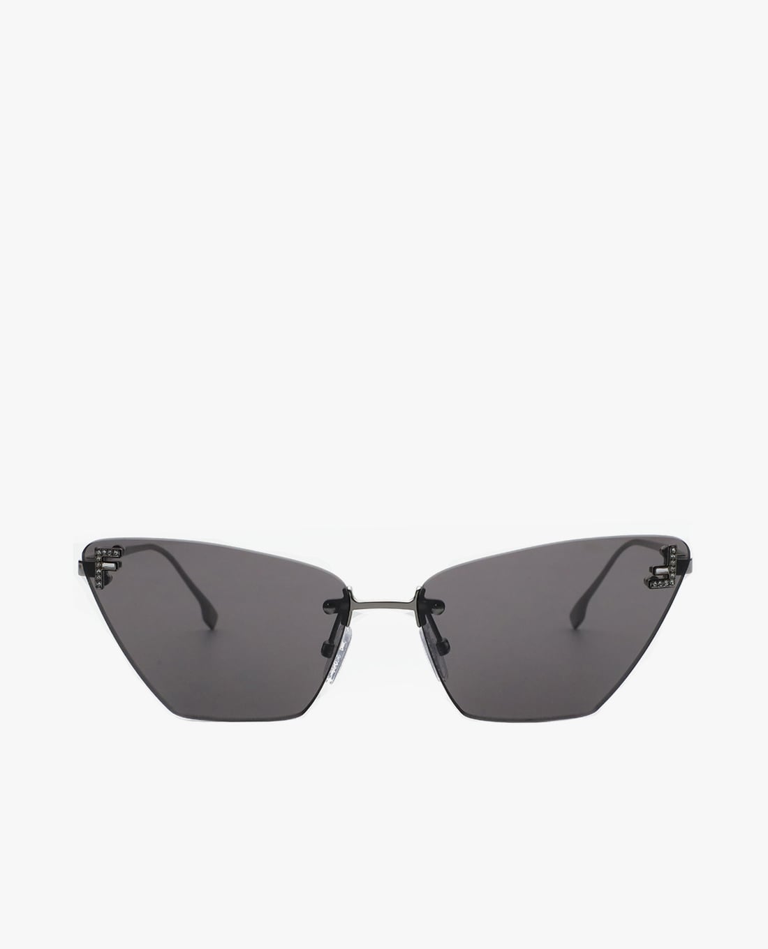 FENDI - Kính mát nữ gọng mắt mèo bản mảnh