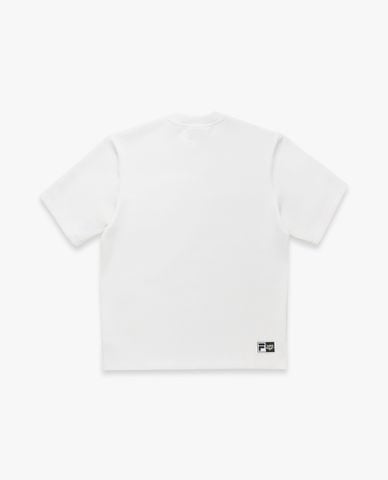  FILA - Áo thun unisex cổ tròn tay ngắn Fila x Sea Artist 