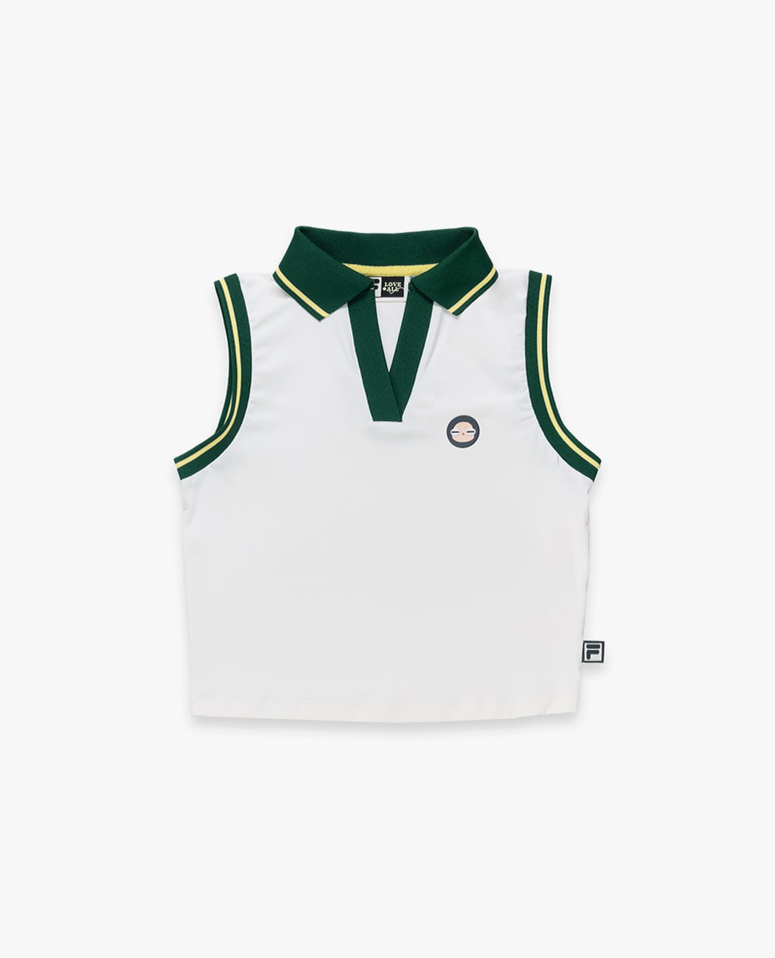 FILA - Áo sát nách nữ phối viền Fila x Sea Artist