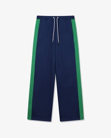  FILA - Quần dài unisex ống rộng phối viền Ventisei 