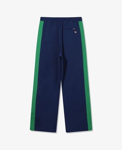  FILA - Quần dài unisex ống rộng phối viền Ventisei 