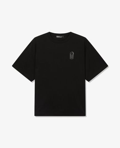  FILA - Áo thun unisex cổ tròn tay ngắn Bounce The Ball 
