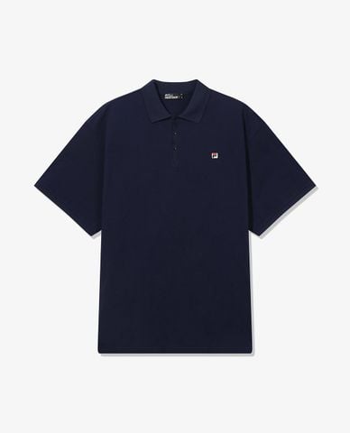  FILA - Áo polo unisex cổ bẻ tay ngắn Indirizzo 