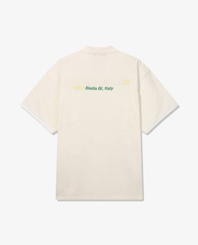  FILA - Áo polo unisex cổ bẻ tay ngắn Indirizzo 