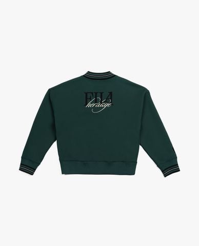  FILA - Áo sweatshirt nữ cổ V tay dài Origin Club 