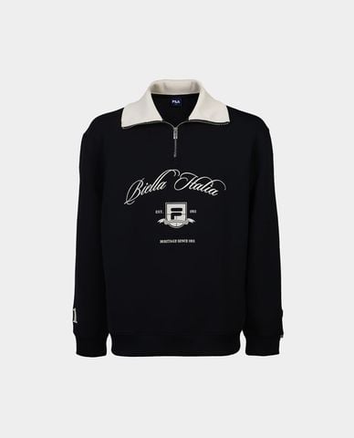  FILA - Áo sweatshirt unisex tay dài khóa zip Origin Club 