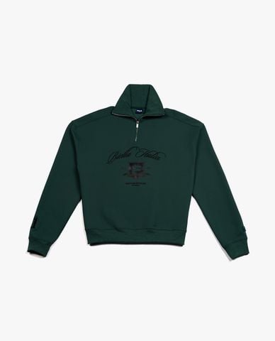  FILA - Áo sweatshirt unisex tay dài khóa zip Origin Club 