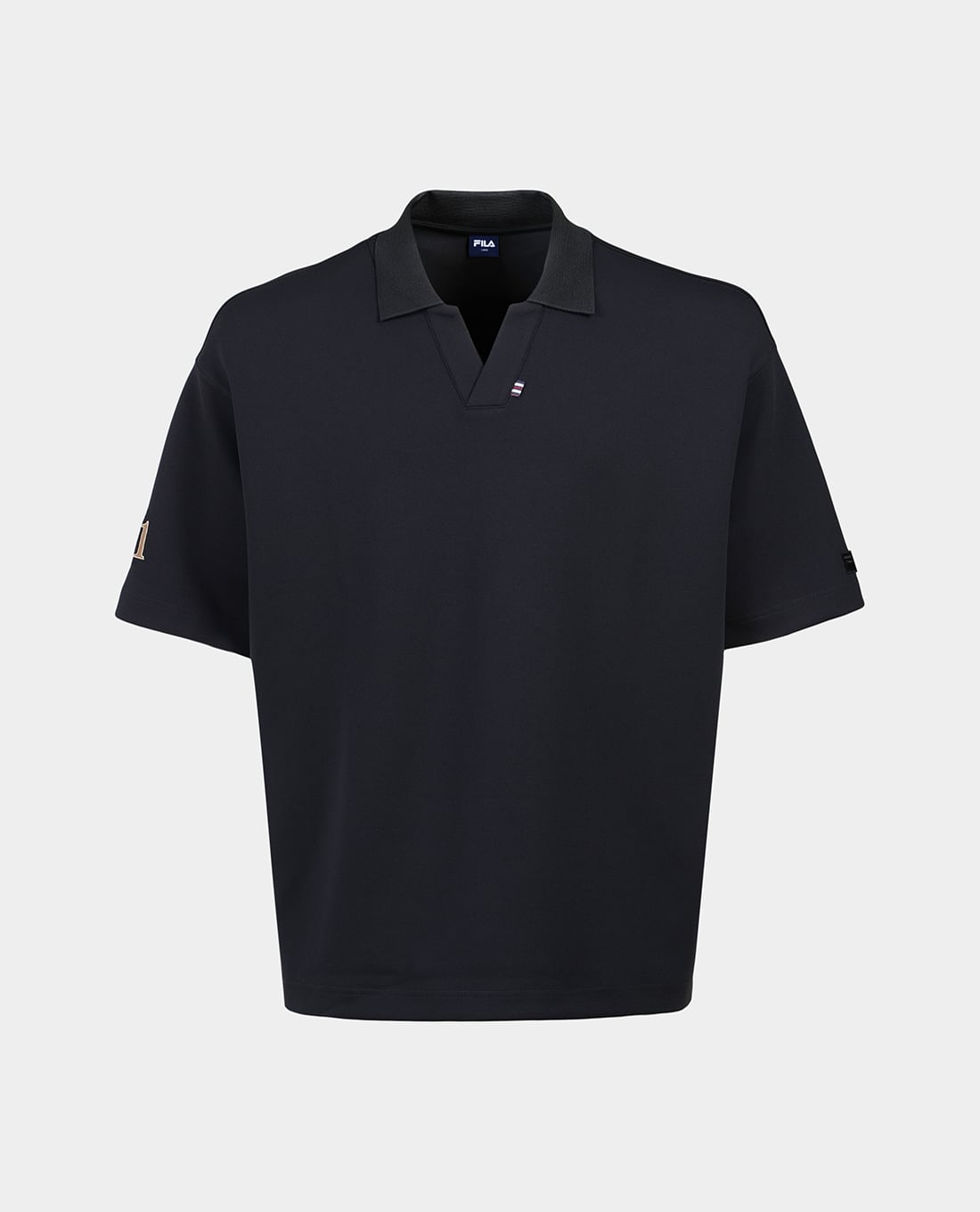 FILA - Áo polo nam cổ V tay ngắn Origin Club
