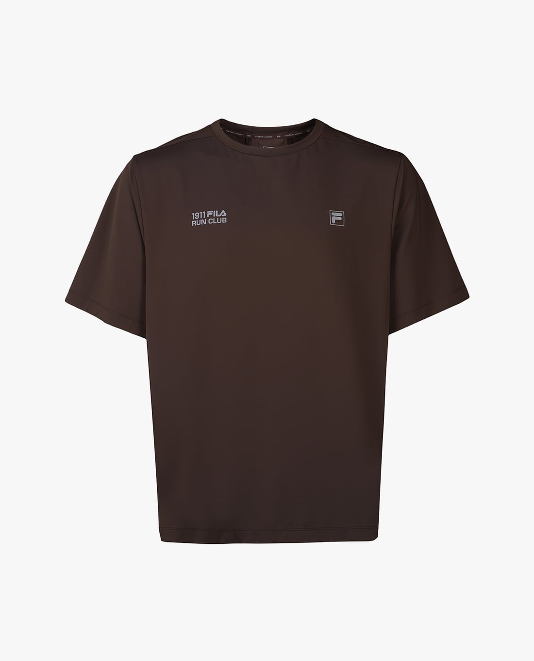 FILA - Áo thun thể thao unisex tay ngắn Fitness Running