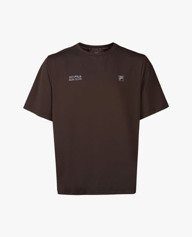  FILA - Áo thun thể thao unisex tay ngắn Fitness Running 