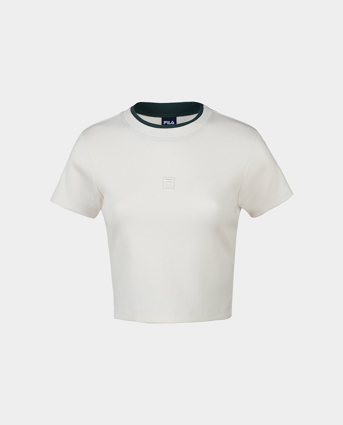 FILA - Áo croptop nữ tay ngắn Origin Club Logo