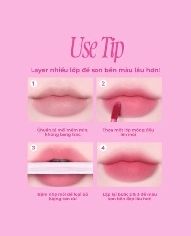 FWEE - Son tint Pink Obsession Stay Fit 